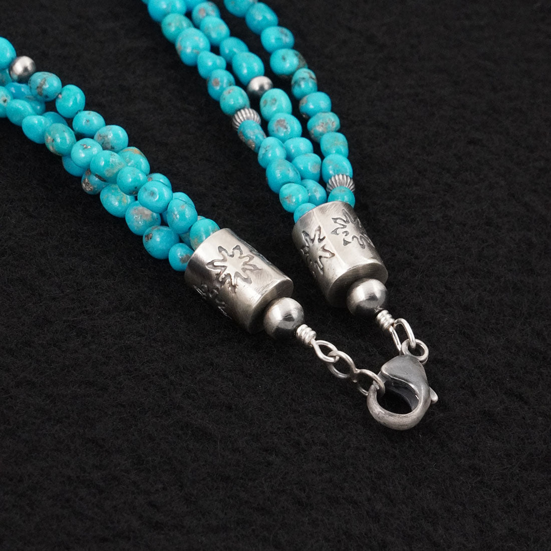 Theresa Skeets Turquoise & Sterling Silver Necklace