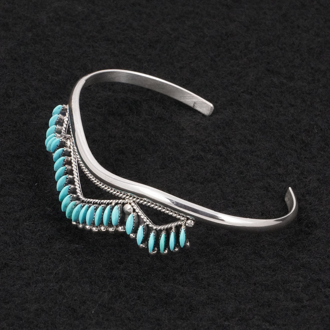 Stewart Nakatwewa Turquoise & Sterling Silver Necklace Set