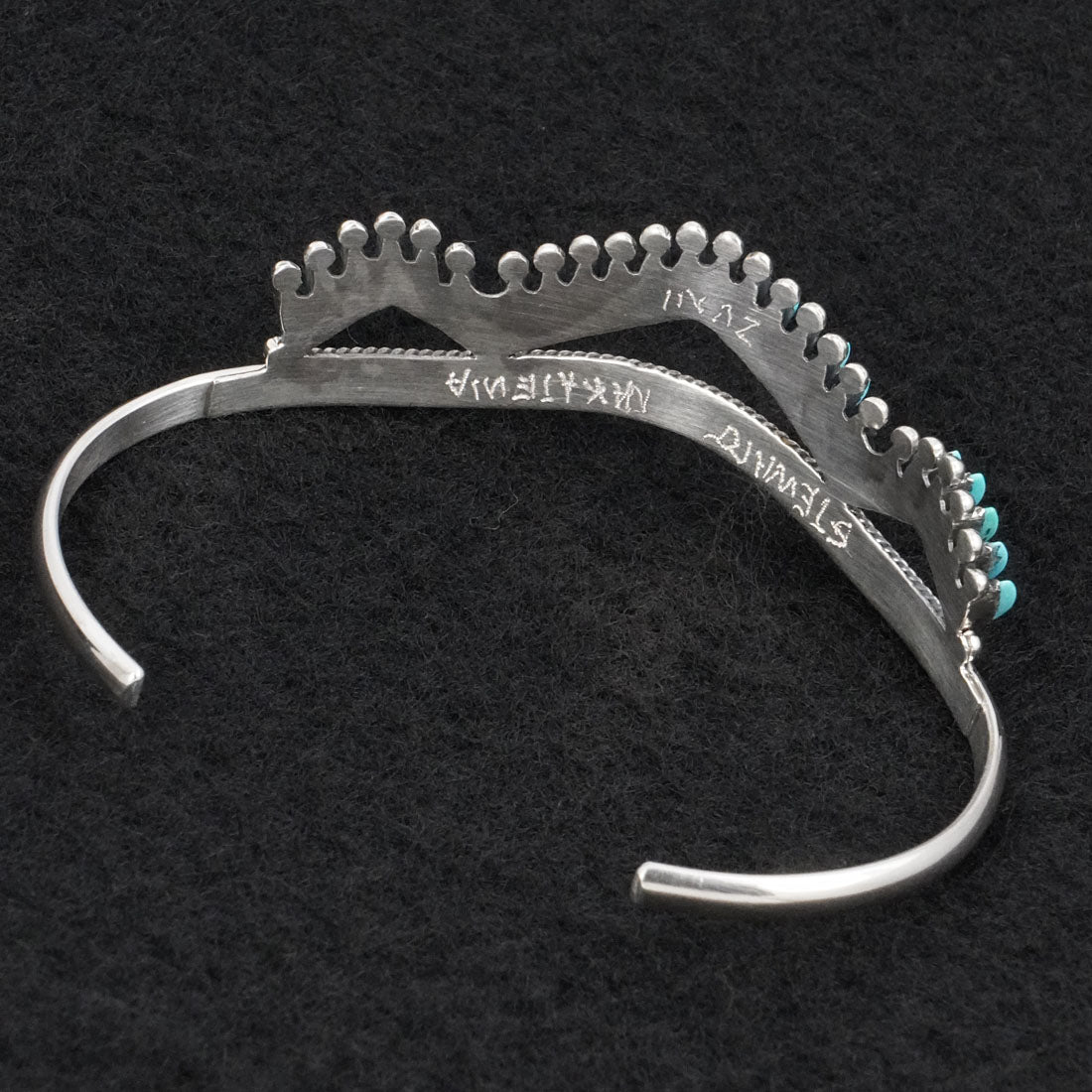 Stewart Nakatwewa Turquoise & Sterling Silver Necklace Set