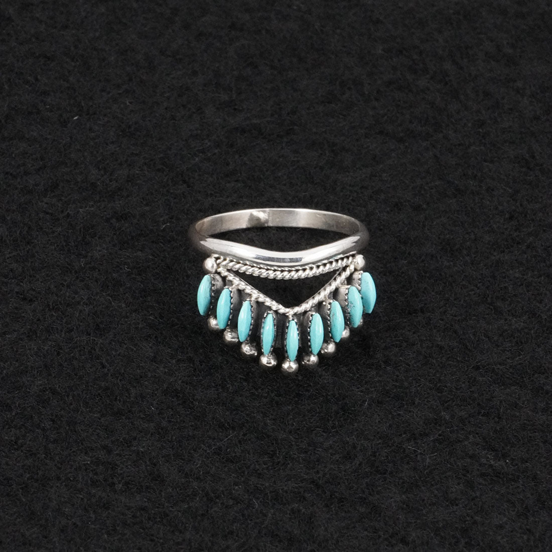 Stewart Nakatwewa Turquoise & Sterling Silver Necklace Set