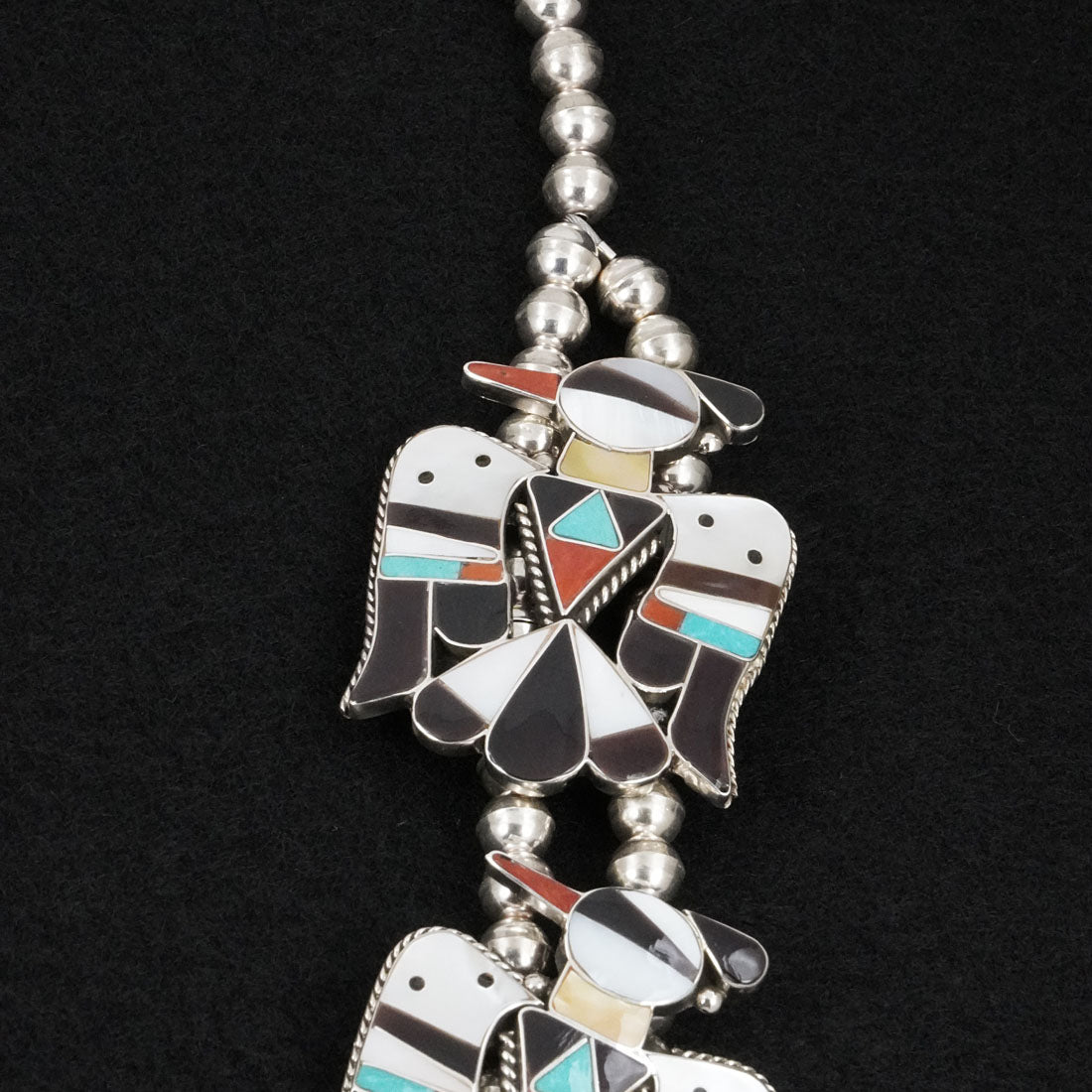 Corraine Shack Multi-Stone & Sterling Silver Necklace Set