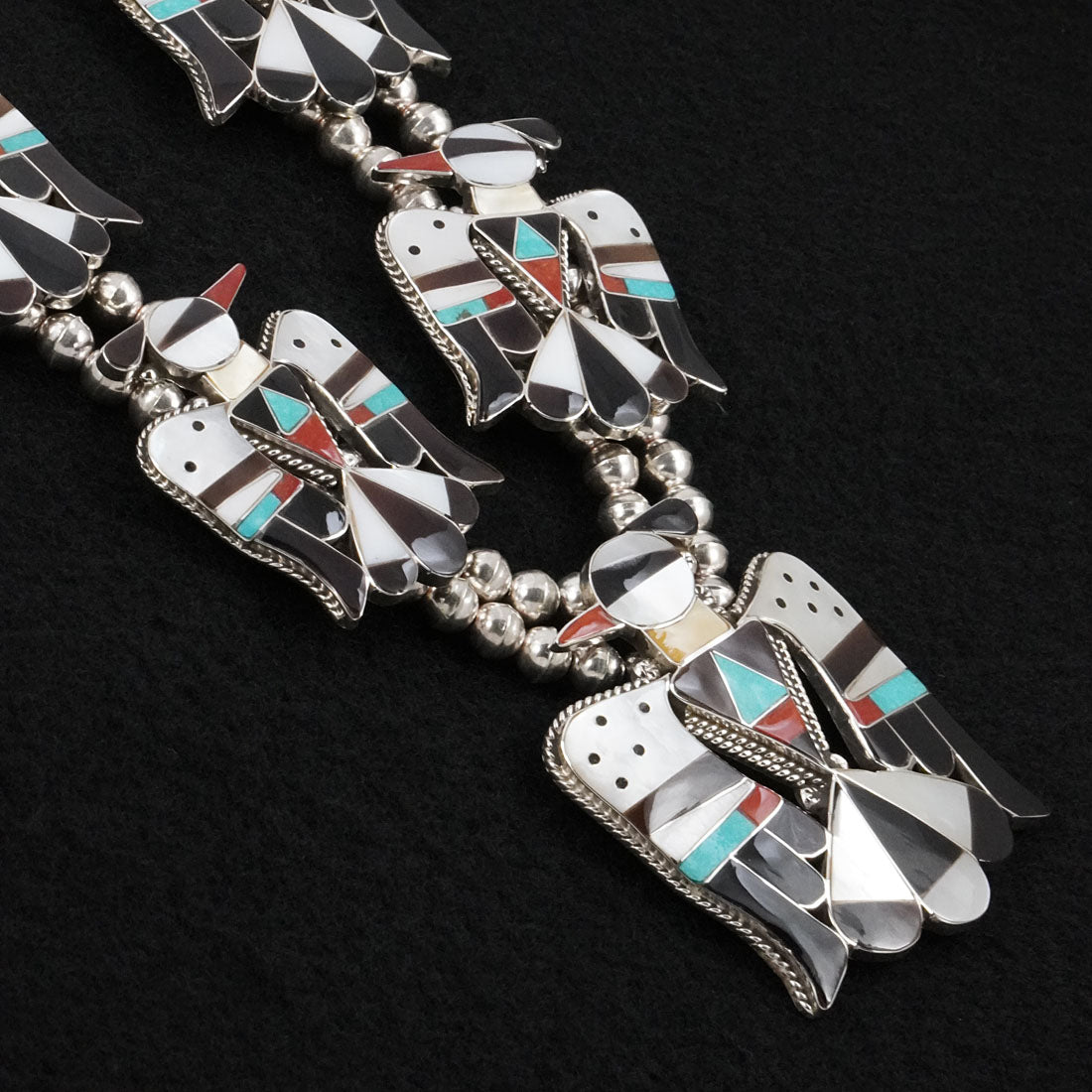 Corraine Shack Multi-Stone & Sterling Silver Necklace Set