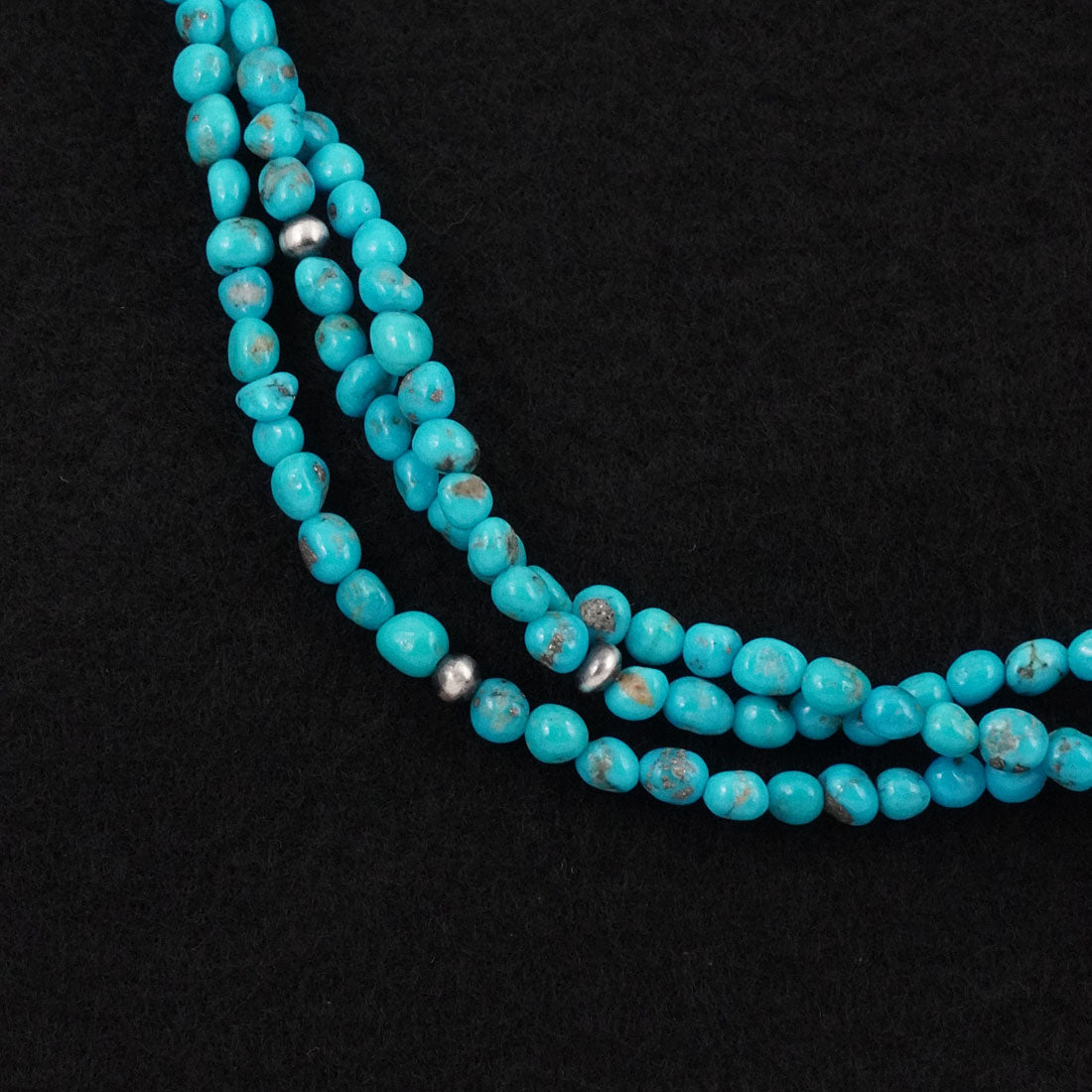Theresa Skeets Turquoise & Sterling Silver Necklace