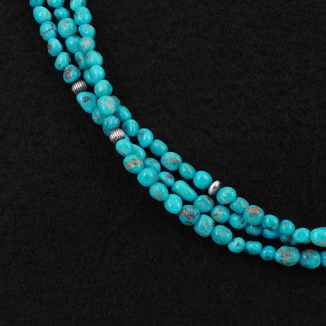 Theresa Skeets Turquoise & Sterling Silver Necklace
