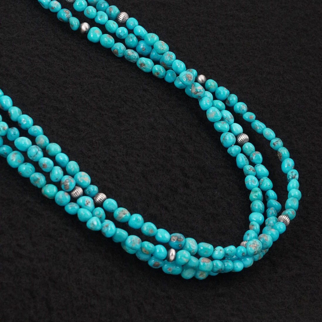 Theresa Skeets Turquoise & Sterling Silver Necklace