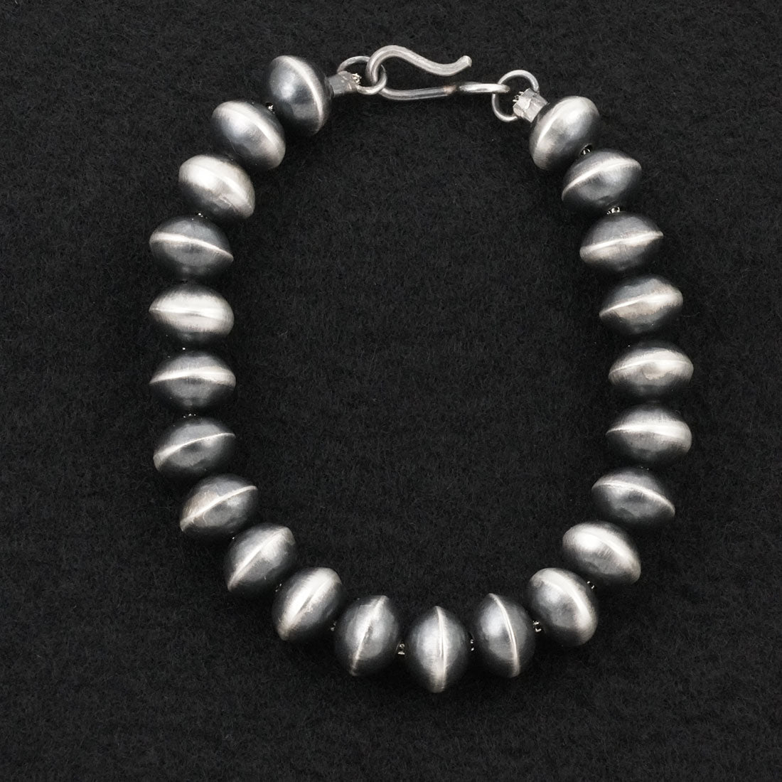 Presley Haley & Sterling Silver Navajo Pearl Bracelet