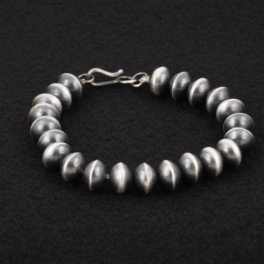 Presley Haley & Sterling Silver Navajo Pearl Bracelet