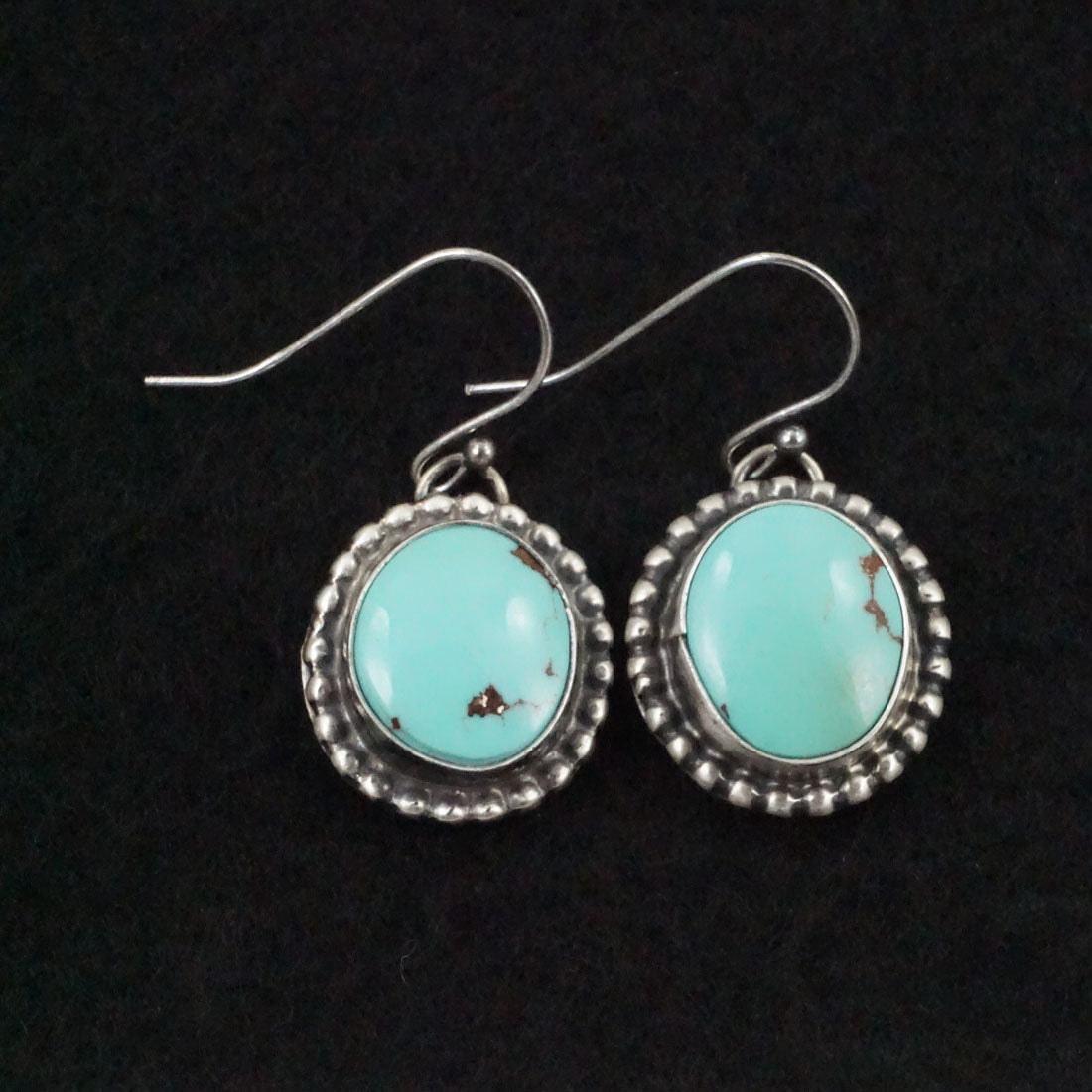 Bobby Johnson Turquoise & Sterling Silver Necklace Set