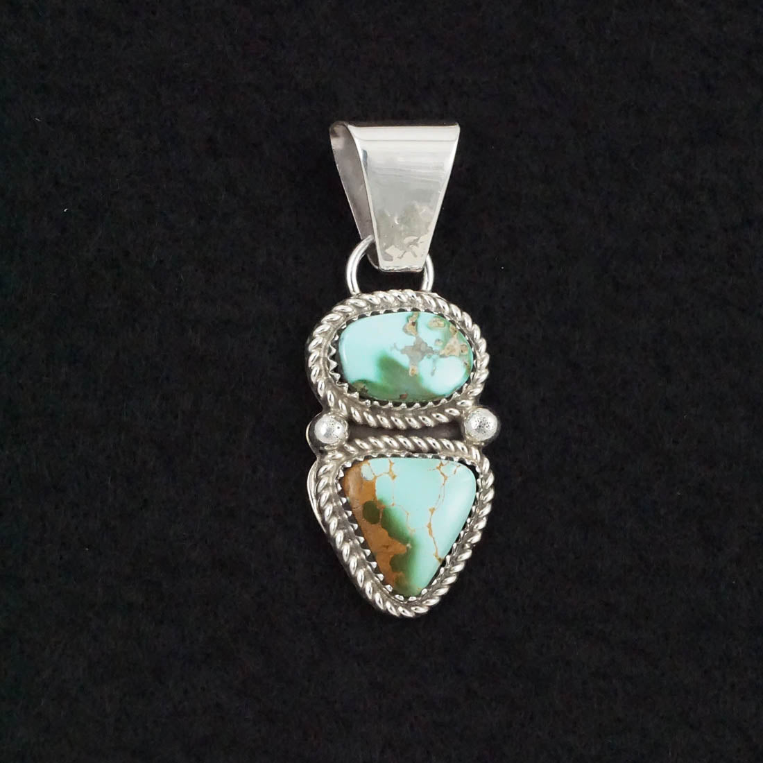 Eunise Wilson Turquoise & Sterling Silver Pendant