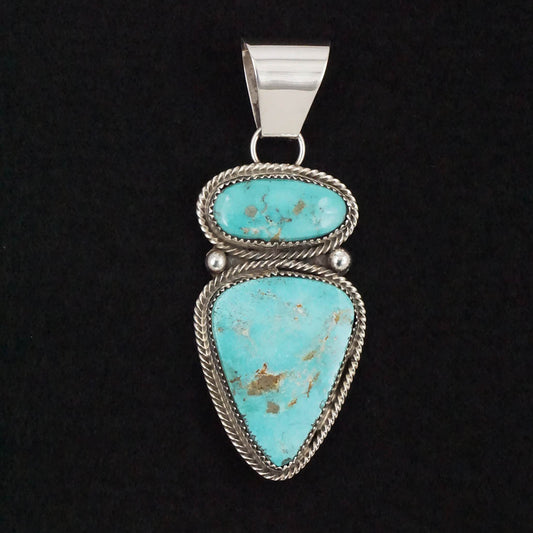 Eunise Wilson Turquoise & Sterling Silver Pendant