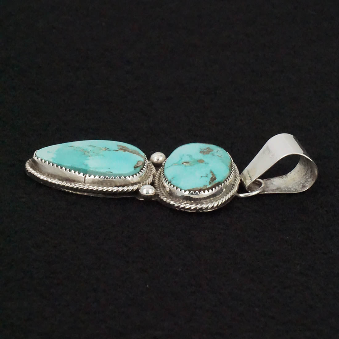 Eunise Wilson Turquoise & Sterling Silver Pendant