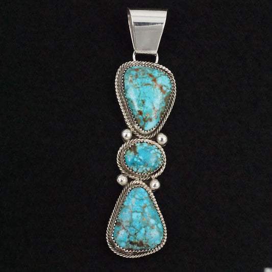 Eunise Wilson Turquoise & Sterling Silver Pendant