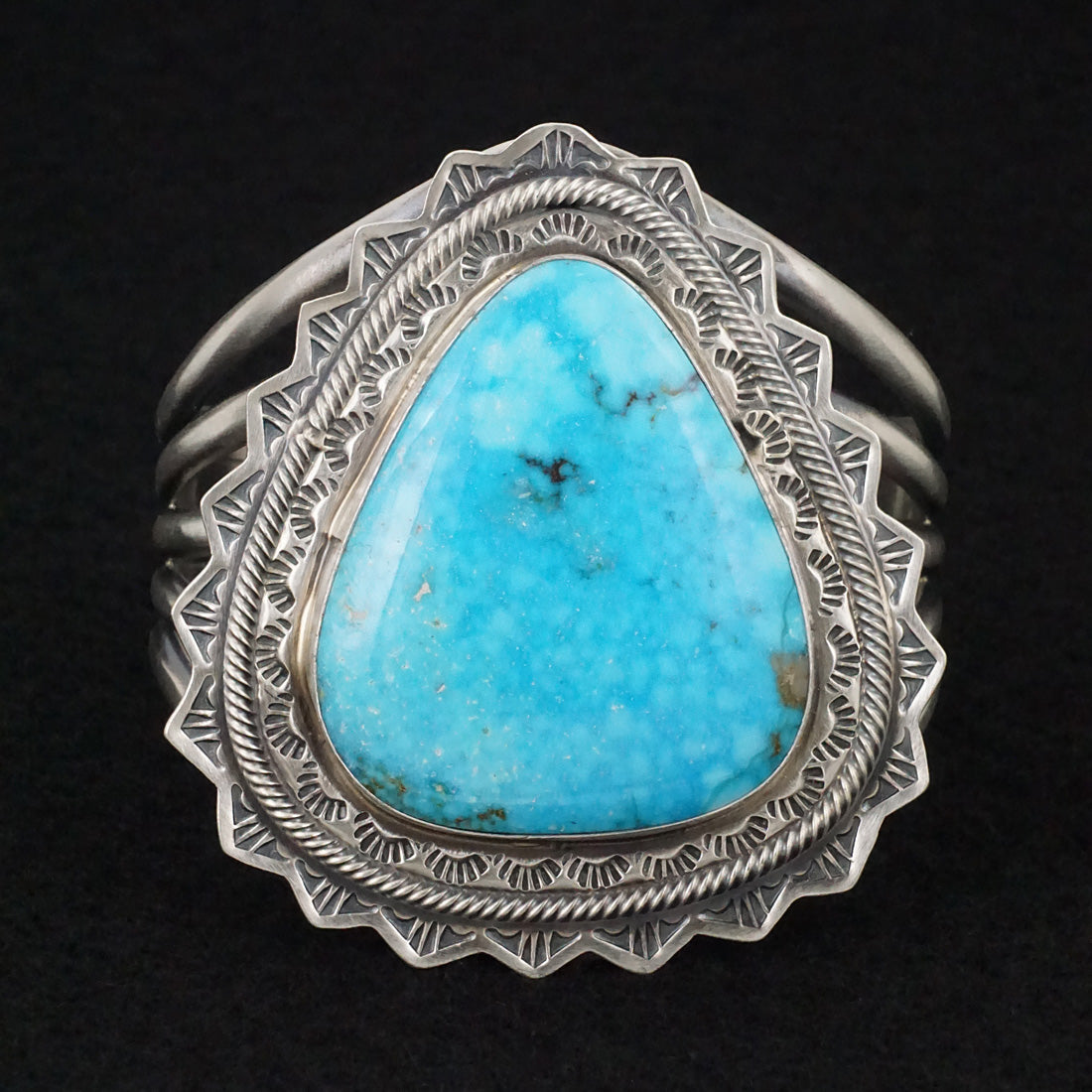 Thomas Francisco Turquoise & Sterling Silver Bracelet