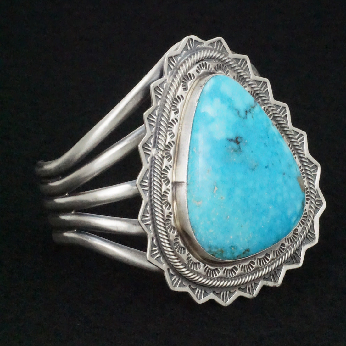 Thomas Francisco Turquoise & Sterling Silver Bracelet