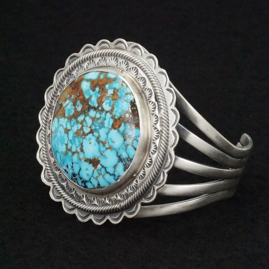 Thomas Francisco Turquoise & Sterling Silver Bracelet