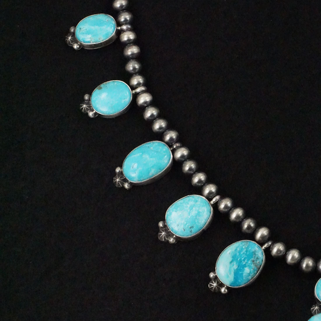 Darrin Livingston Turquoise & Sterling Silver Necklace Set