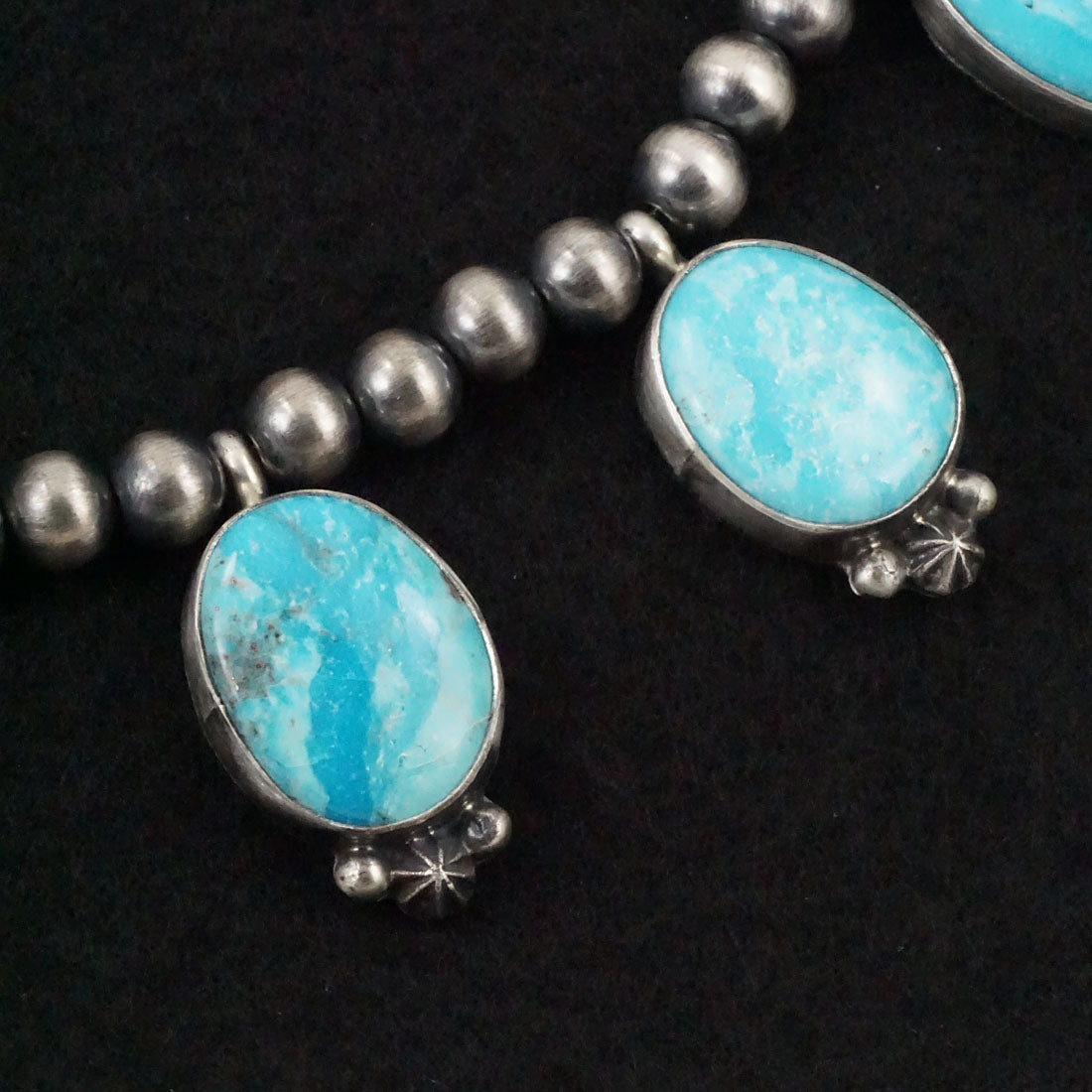 Darrin Livingston Turquoise & Sterling Silver Necklace Set