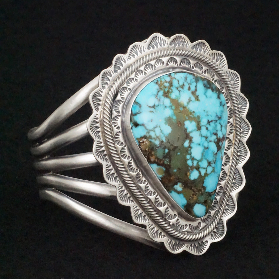 Thomas Francisco Turquoise & Sterling Silver Bracelet