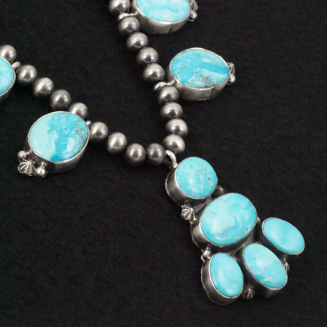 Darrin Livingston Turquoise & Sterling Silver Necklace Set