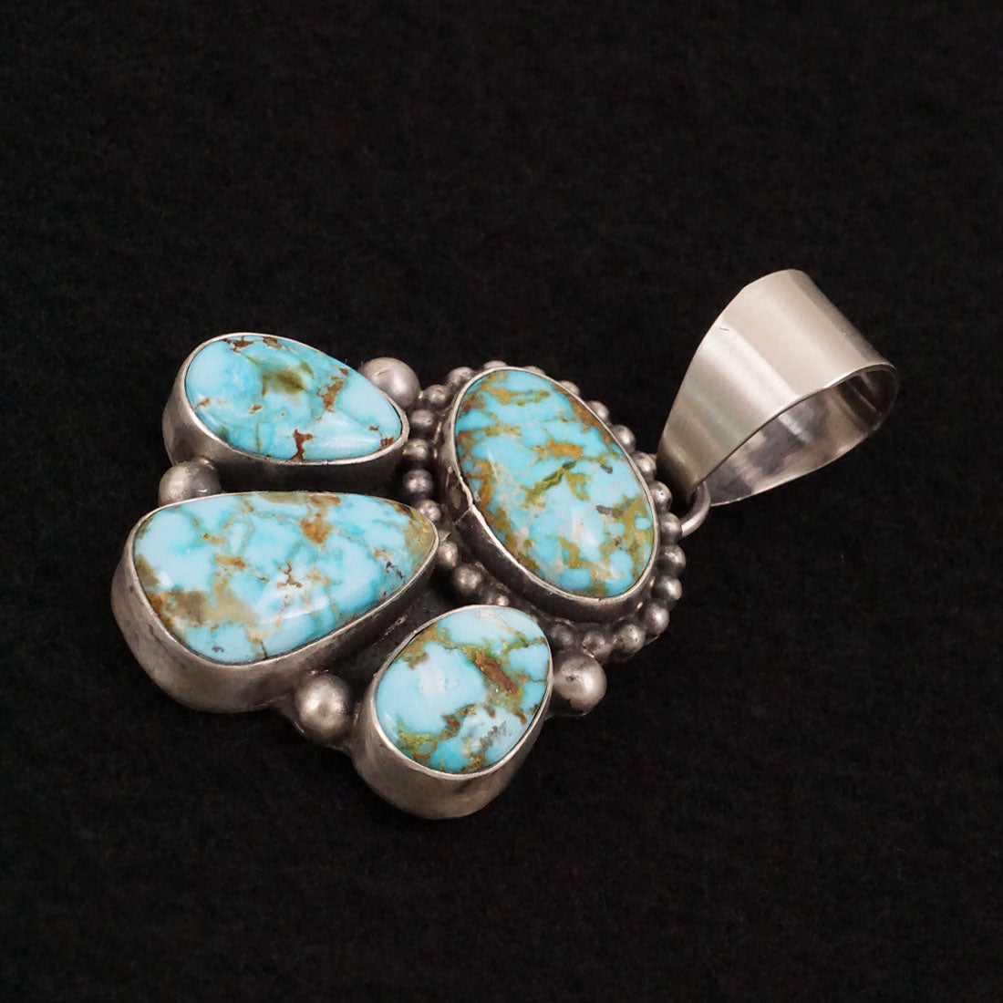 Kathleen Livingston Turquoise & Sterling Silver Pendant