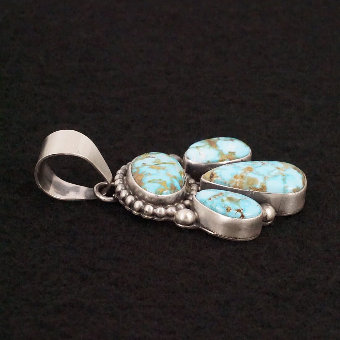 Kathleen Livingston Turquoise & Sterling Silver Pendant