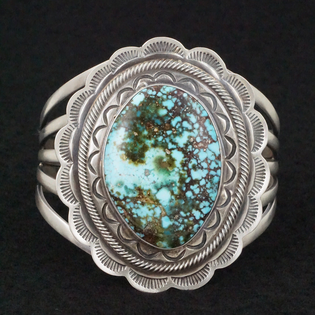 Thomas Francisco Turquoise & Sterling Silver Bracelet