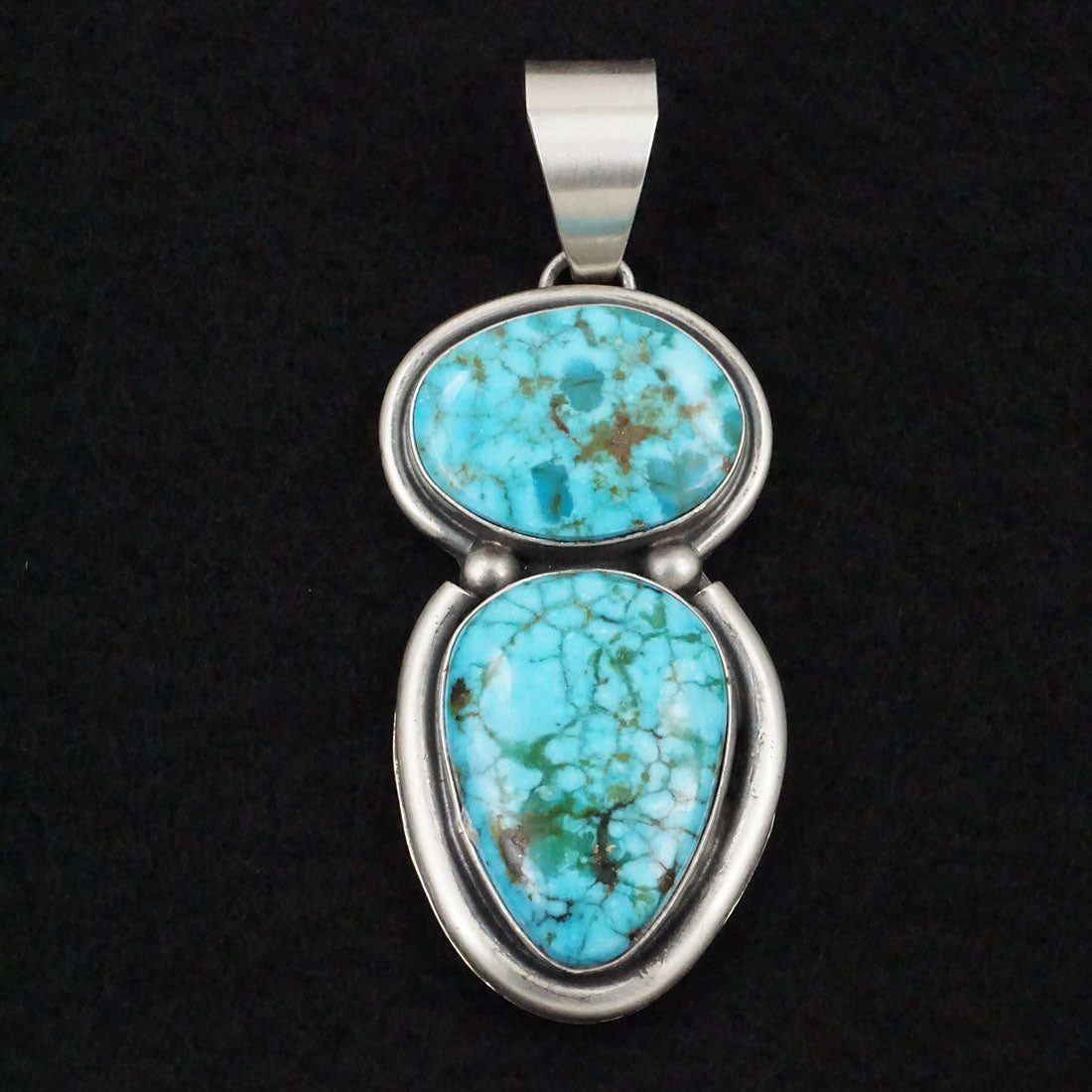 Kathleen Livingston Turquoise & Sterling Silver Pendant