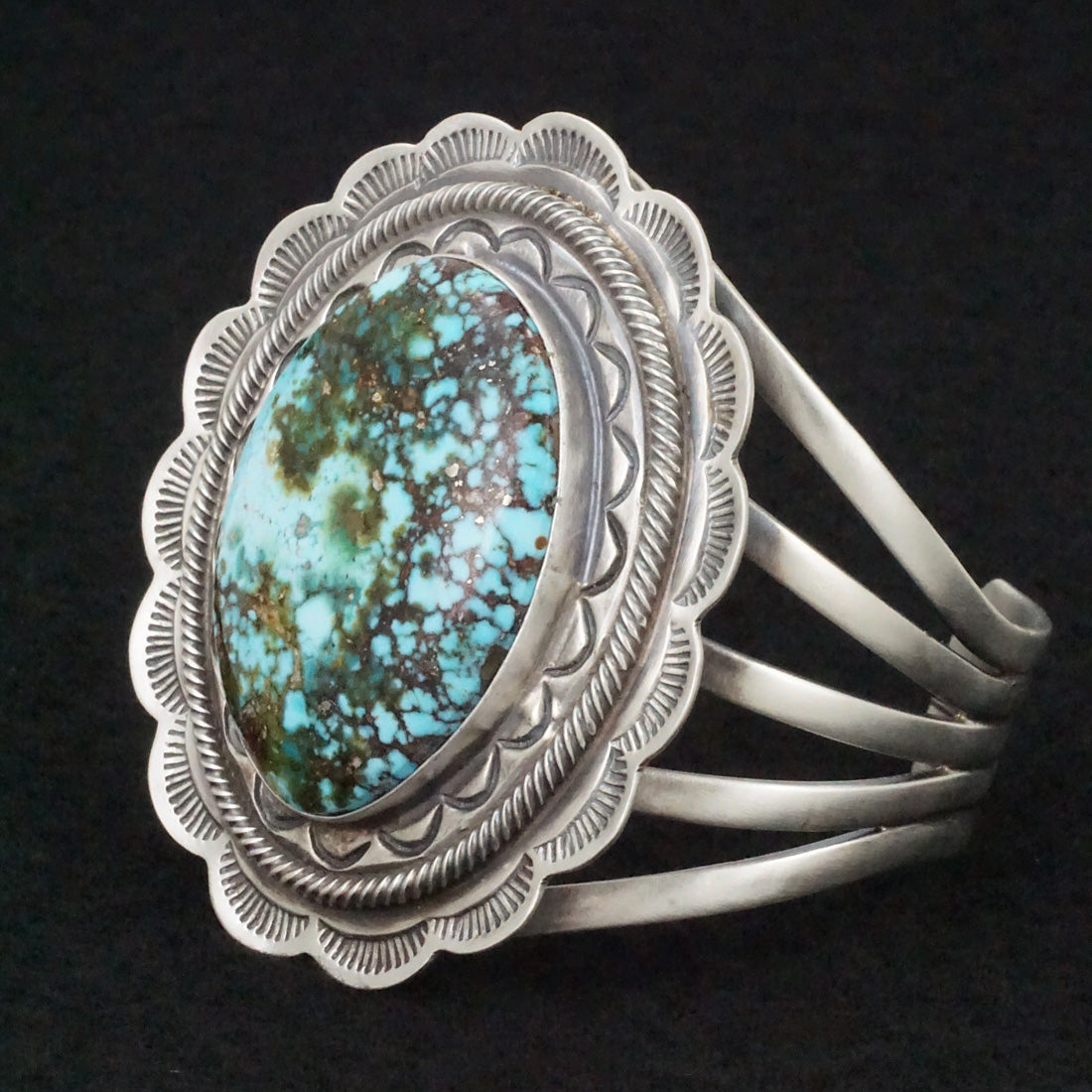 Thomas Francisco Turquoise & Sterling Silver Bracelet