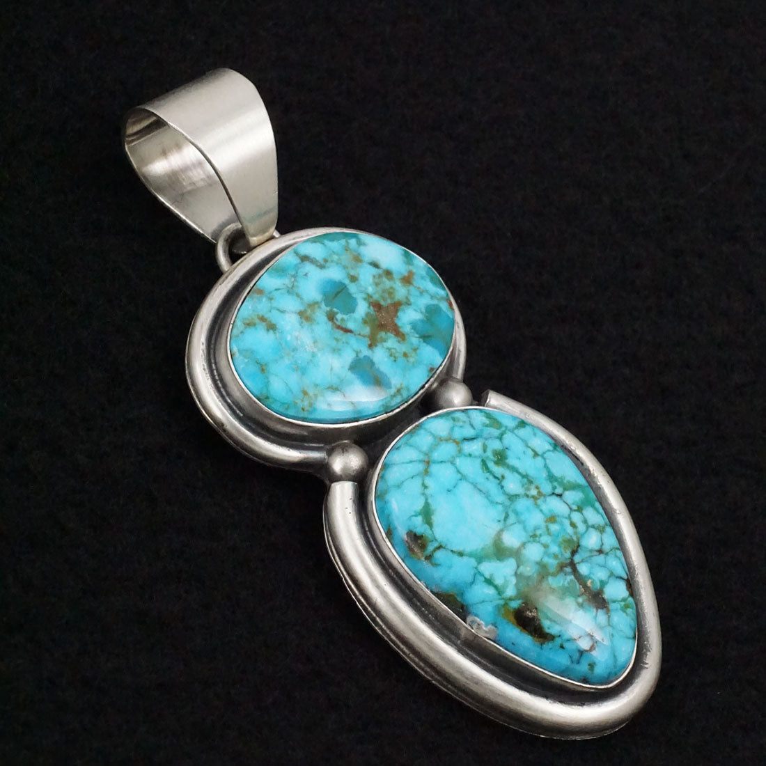 Kathleen Livingston Turquoise & Sterling Silver Pendant