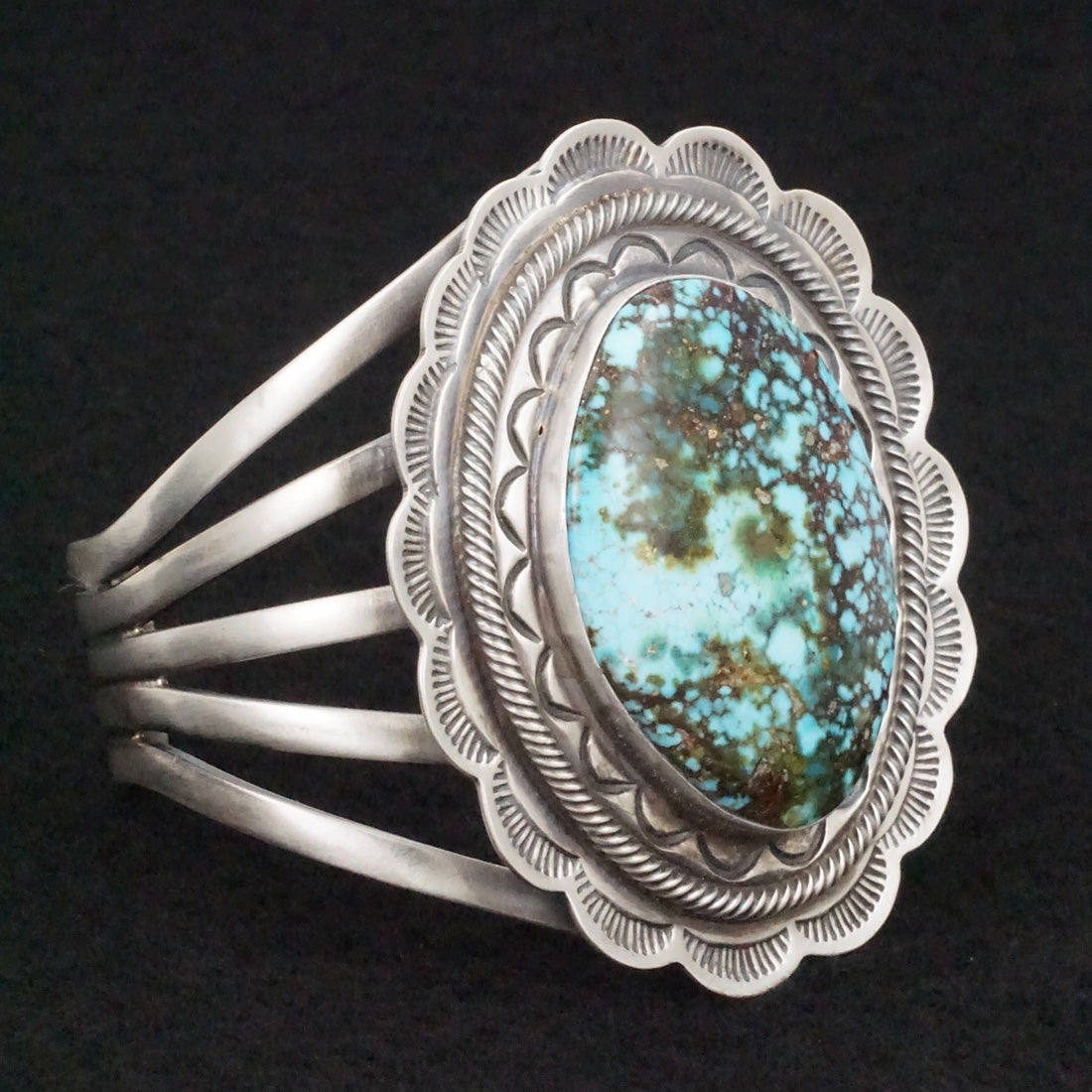 Thomas Francisco Turquoise & Sterling Silver Bracelet