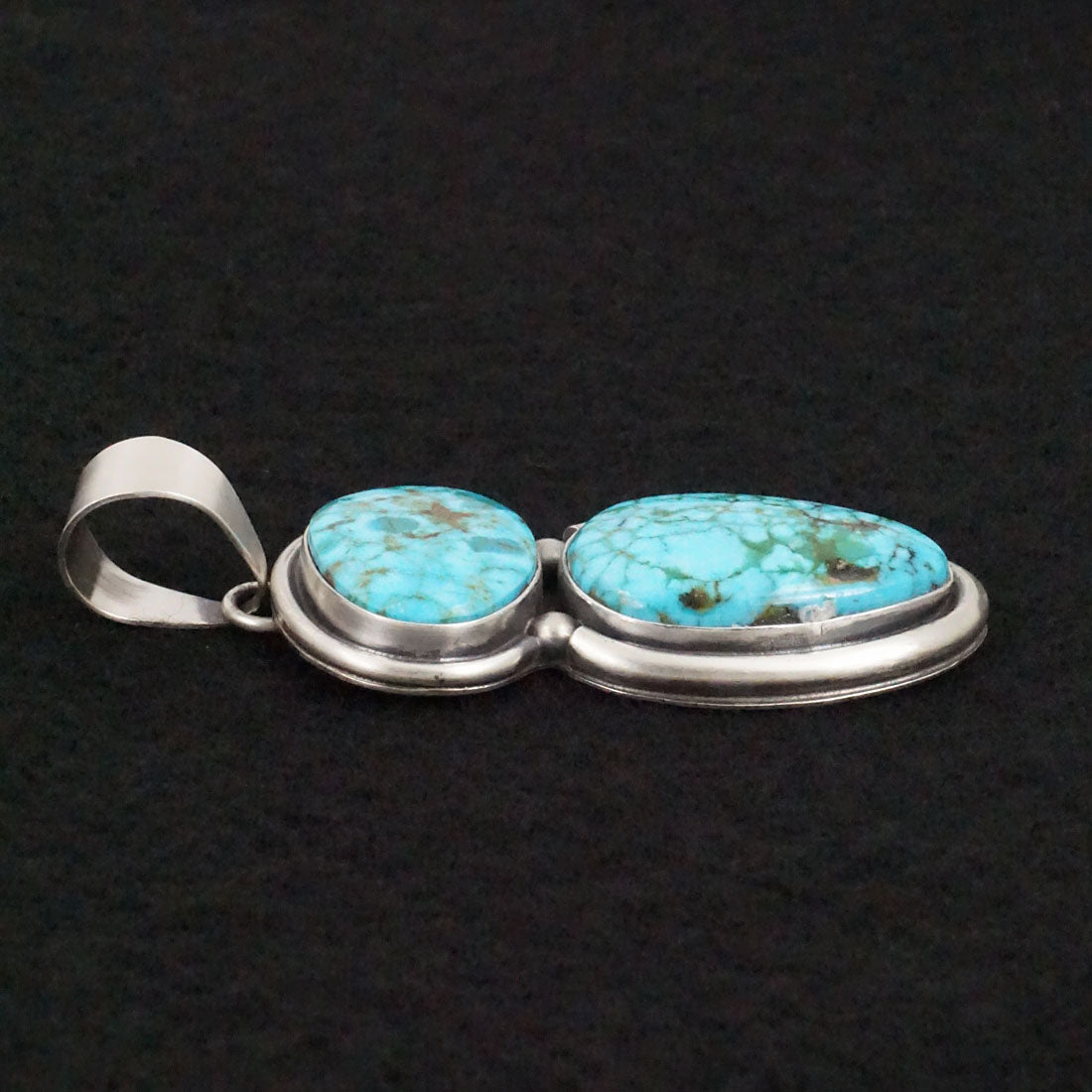 Kathleen Livingston Turquoise & Sterling Silver Pendant