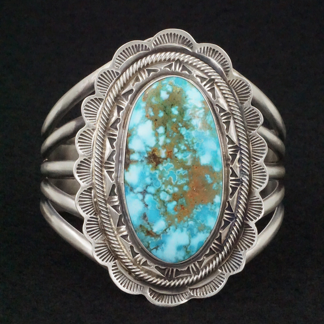 Thomas Francisco Turquoise & Sterling Silver Bracelet