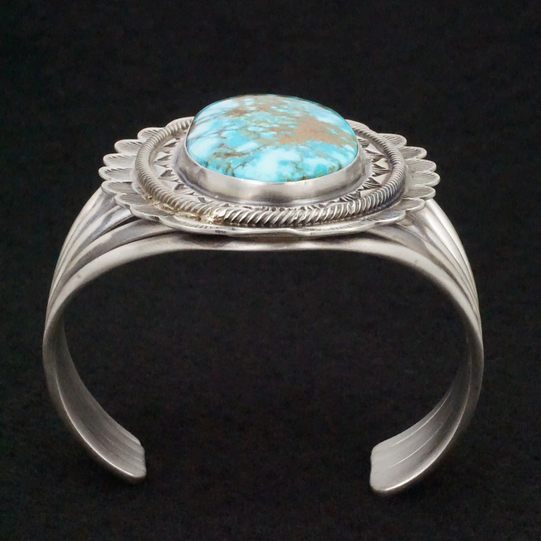 Thomas Francisco Turquoise & Sterling Silver Bracelet