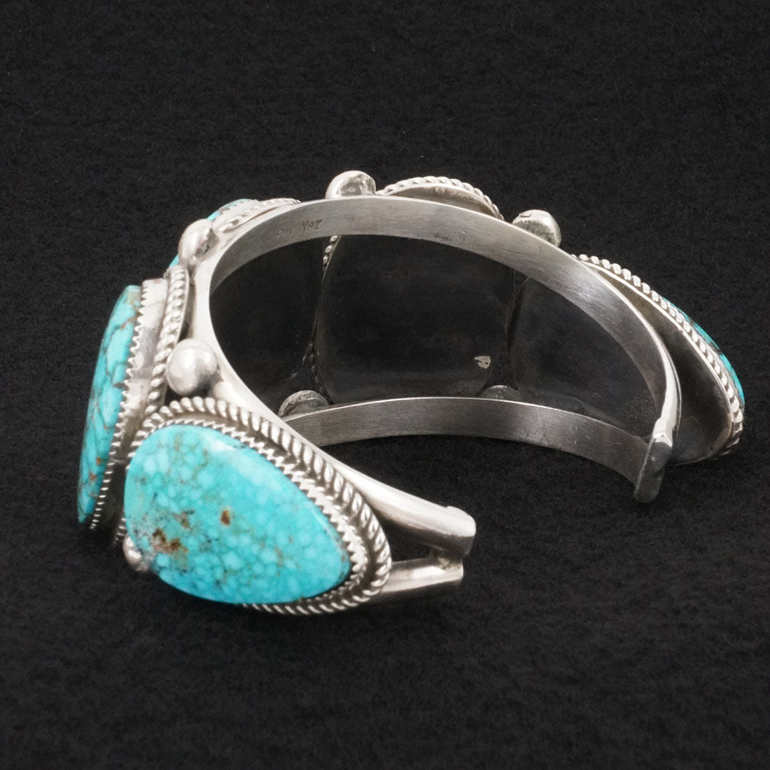 Ray Nez Turquoise & Sterling Silver Bracelet