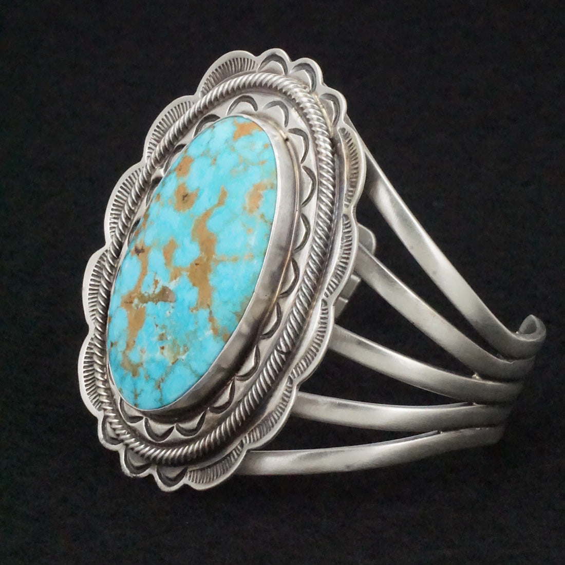 Thomas Francisco Turquoise & Sterling Silver Bracelet