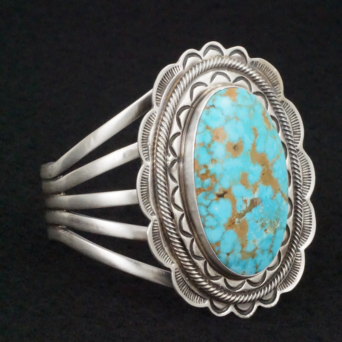 Thomas Francisco Turquoise & Sterling Silver Bracelet