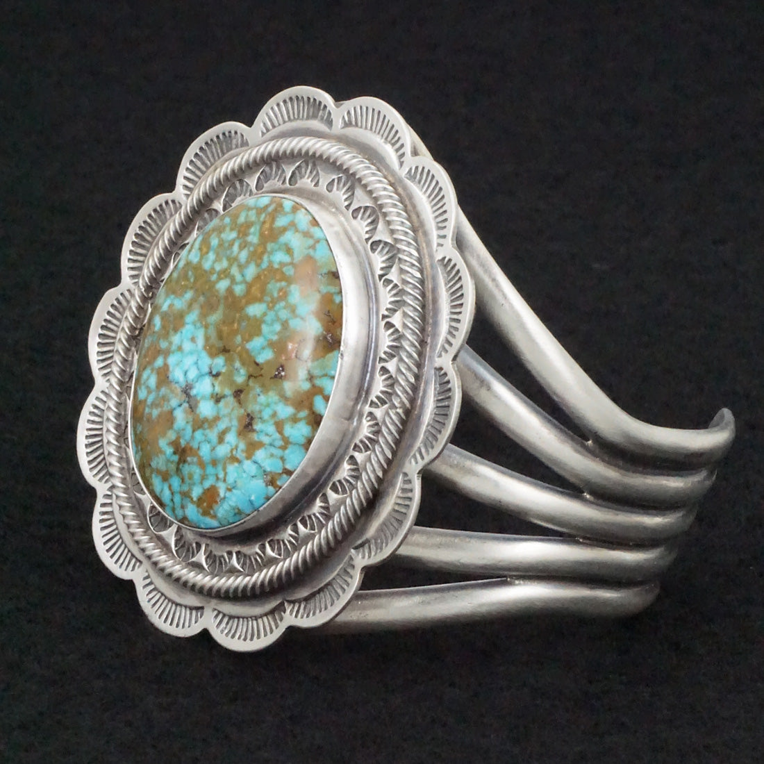 Thomas Francisco Turquoise & Sterling Silver Bracelet