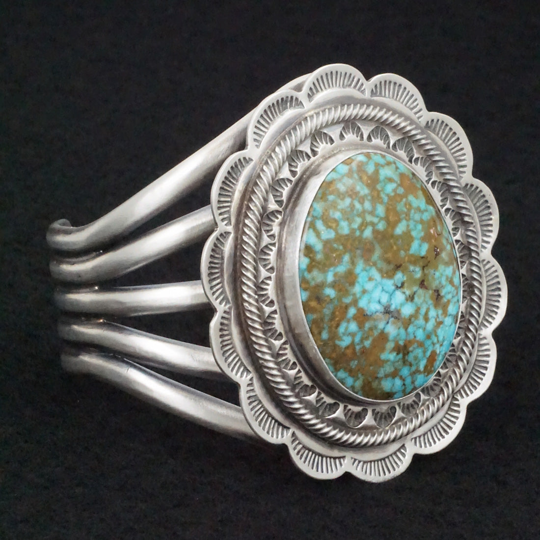 Thomas Francisco Turquoise & Sterling Silver Bracelet