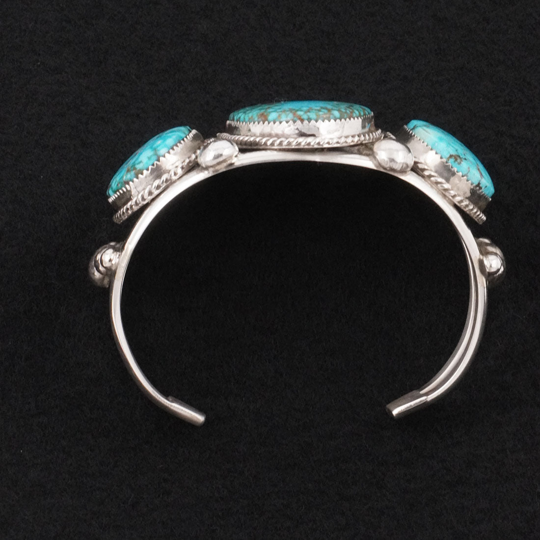Ray Nez Turquoise & Sterling Silver Bracelet