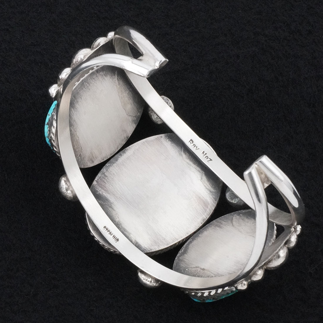 Ray Nez Turquoise & Sterling Silver Bracelet