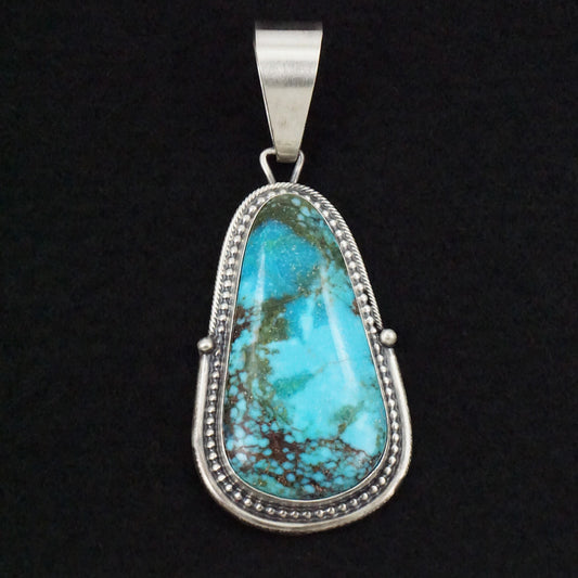 Daniel Benally Turquoise & Sterling Silver Pendant