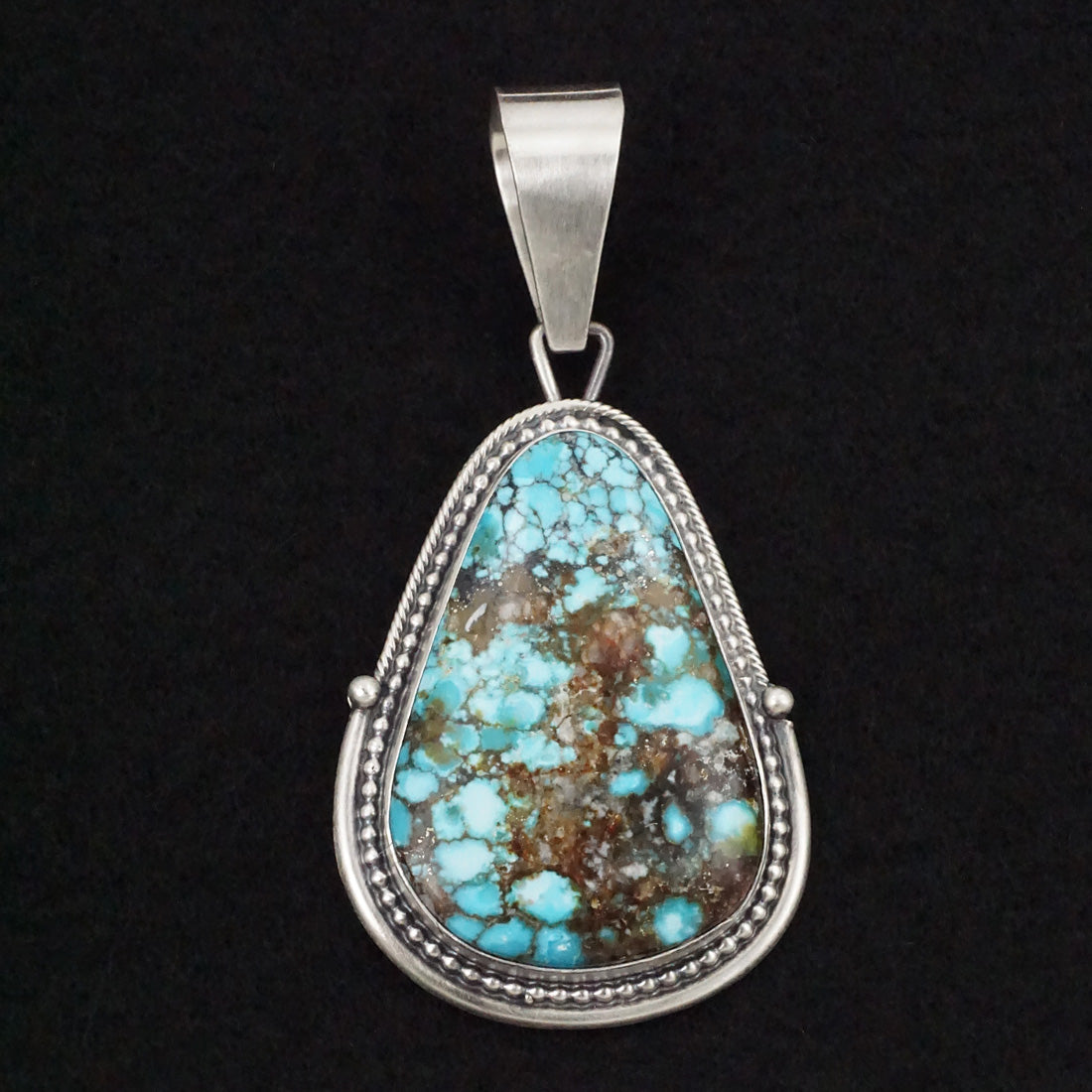 Daniel Benally Turquoise & Sterling Silver Pendant