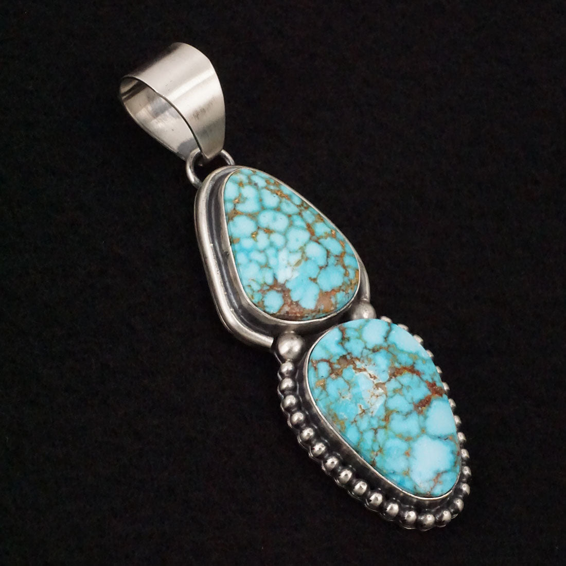 Kathleen Livingston Turquoise & Sterling Silver Pendant