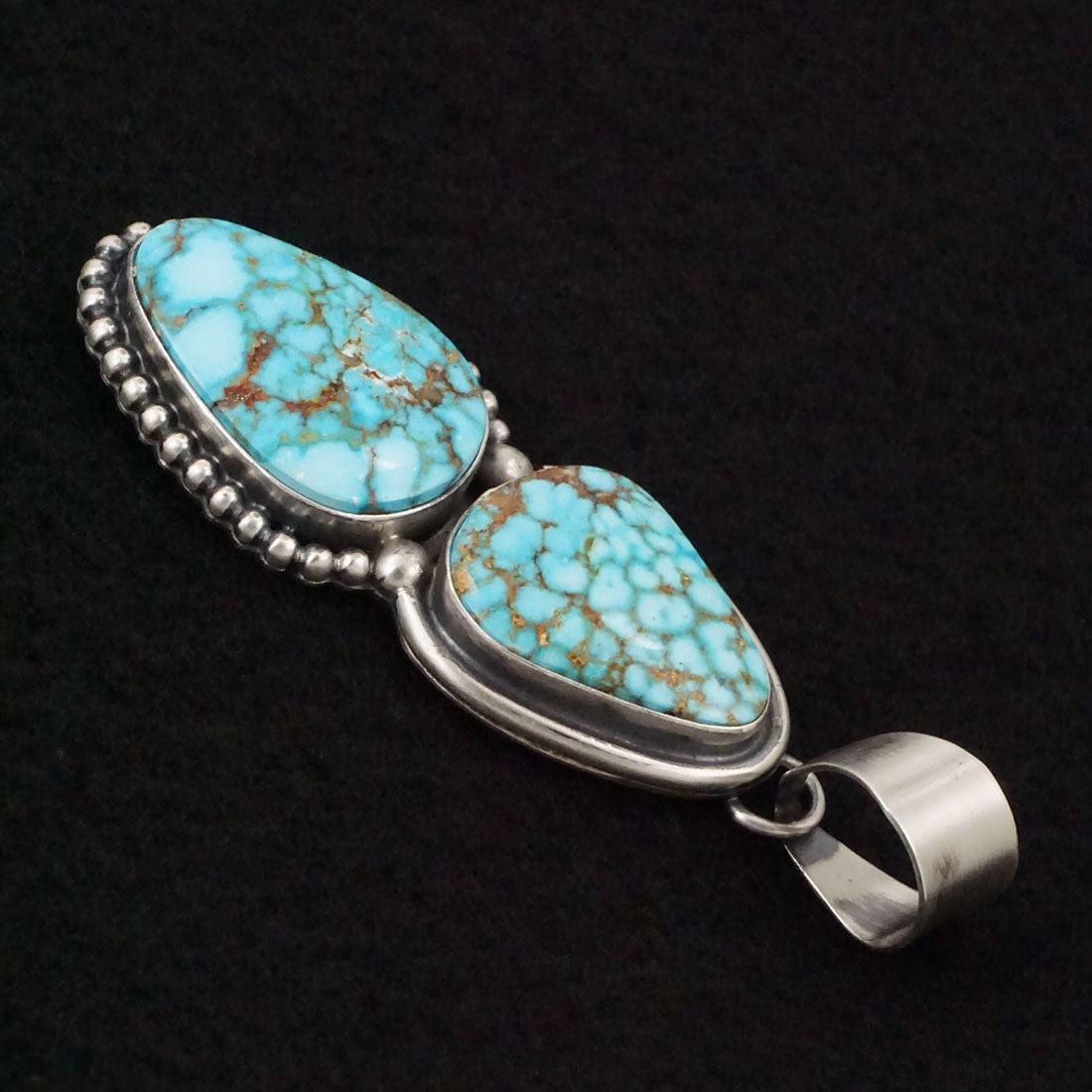 Kathleen Livingston Turquoise & Sterling Silver Pendant