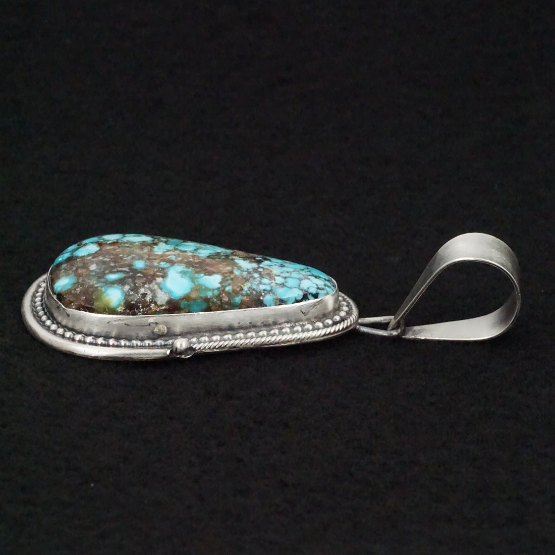 Daniel Benally Turquoise & Sterling Silver Pendant