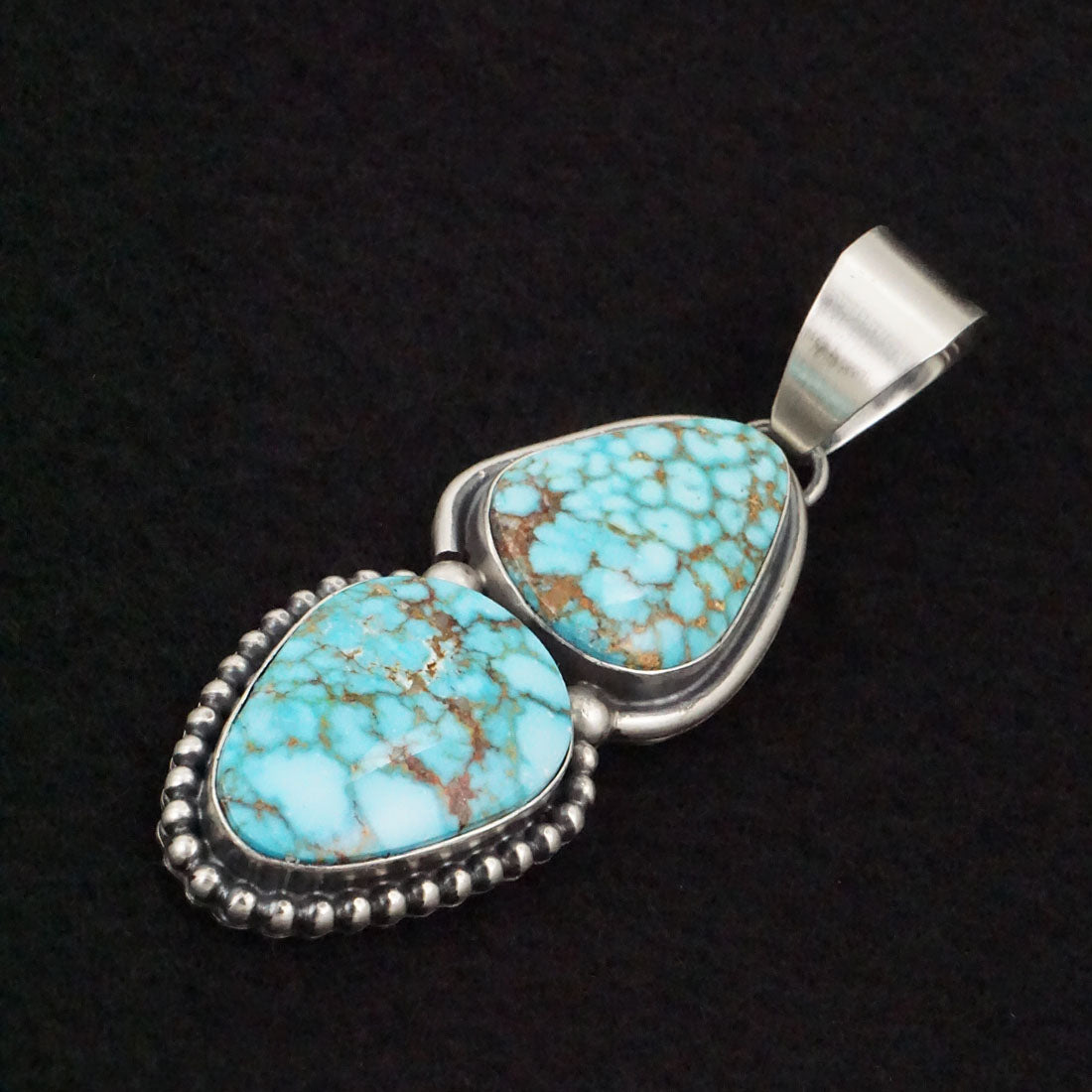 Kathleen Livingston Turquoise & Sterling Silver Pendant