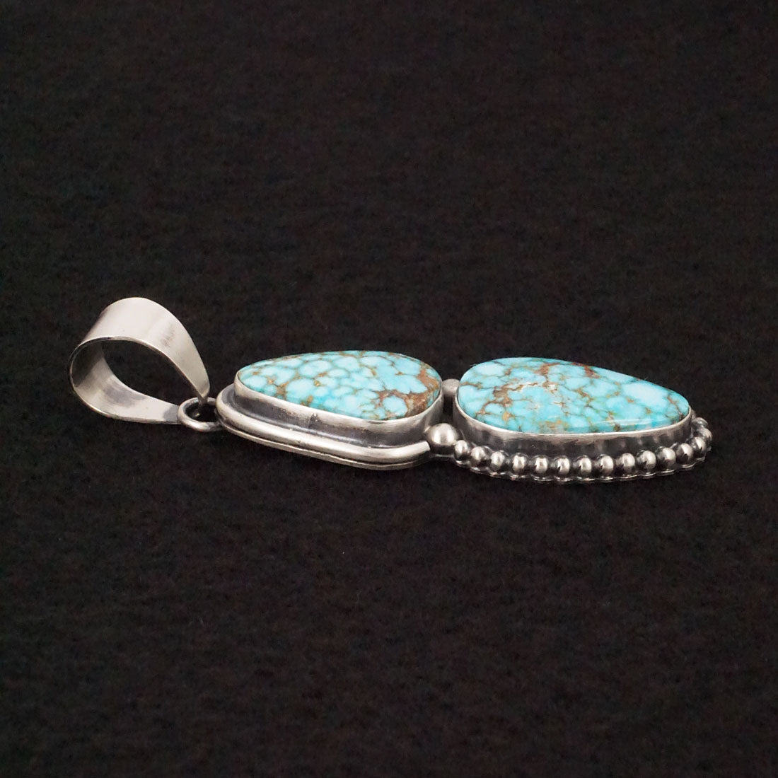 Kathleen Livingston Turquoise & Sterling Silver Pendant