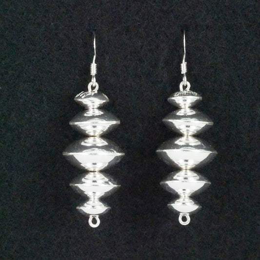 Preston Haley Sterling Silver Navajo Pearl Earrings