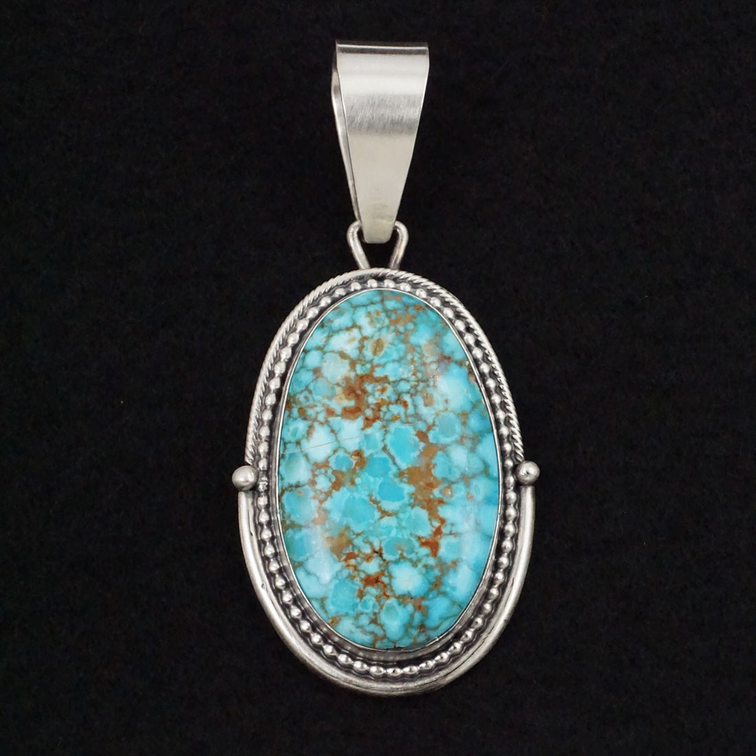 Daniel Benally Turquoise & Sterling Silver Pendant