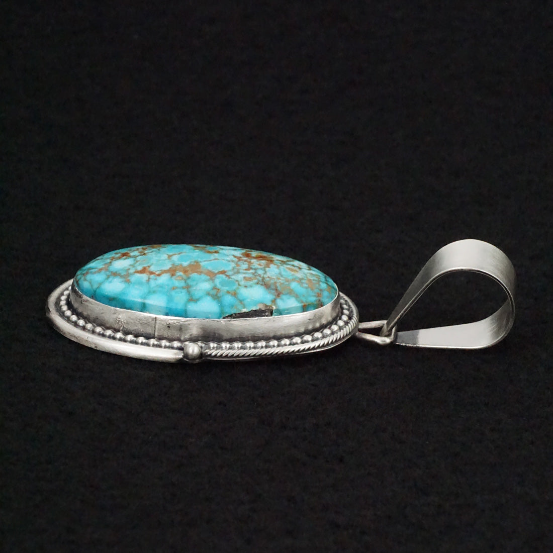 Daniel Benally Turquoise & Sterling Silver Pendant